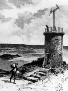 Expérience du télégraphe de Chappe