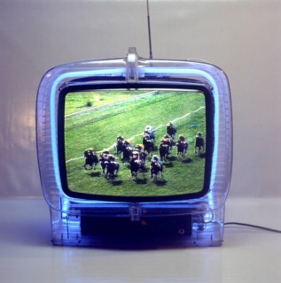 Télévision néon