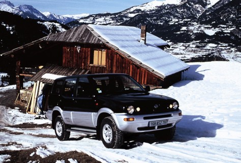 4x4 équipé du pneu Alpin Michelin