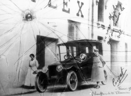 Windshield in laminated glass, 1919