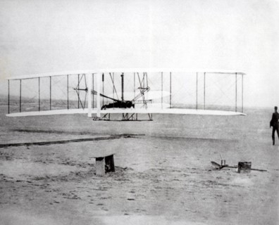 Orville Wright's first flight