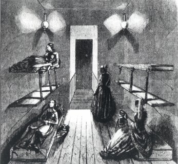 Wagon-lit vers 1840