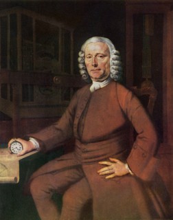 Portrait de John Harrison, inventeur britannique.