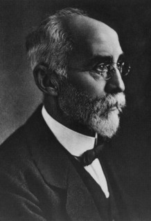 Portrait d'Hendrik A. Lorentz, physicien néerlandais.