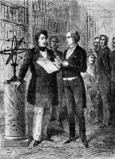 M. Le Verrier received by French King Louis-Philippe, at the Palais des Tuileries, on the occasion of his discovery of Venus.