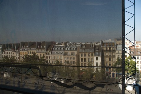 View over Paris from the Centre Georges Pompidou