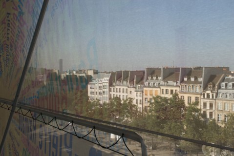 View over Paris from the Centre Georges Pompidou