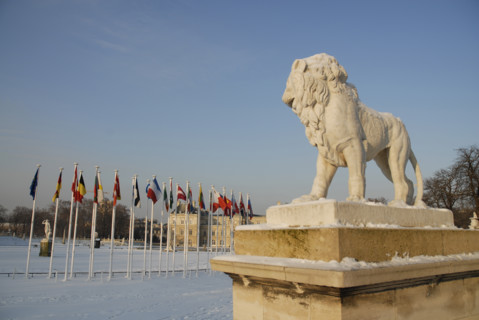 Paris, Jardin du Luxembourg et Palais du Sénat