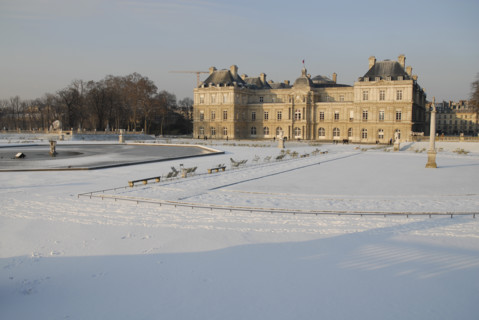 Paris, Jardin du Luxembourg et Palais du Sénat