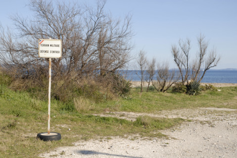 2009, Hyères, 83400, terrain militaire, bord de mer