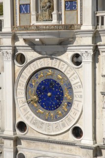 2009, signes du zodiaque, tour de l'horloge, Venise