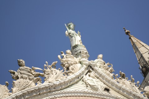 2009, basilique Saint Marc, détail, Venise