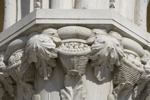 2009, detail palais des Doges, Venise