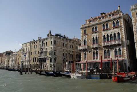 2009, façades, grand canal, Venise