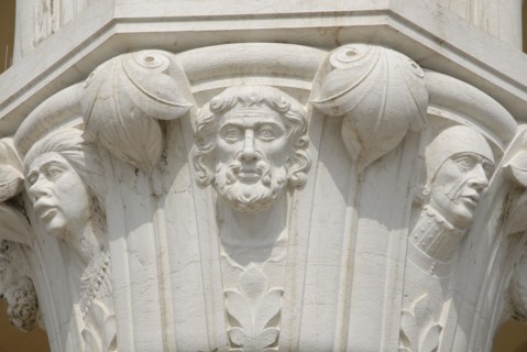 2009, détail palais des Doges, Venise
