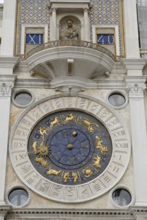 2009, signes du zodiaque, tour de l'horloge, Venise
