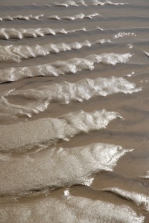 2009/ Belle-ile en Mer,  plage, mer, reflets eau, sable