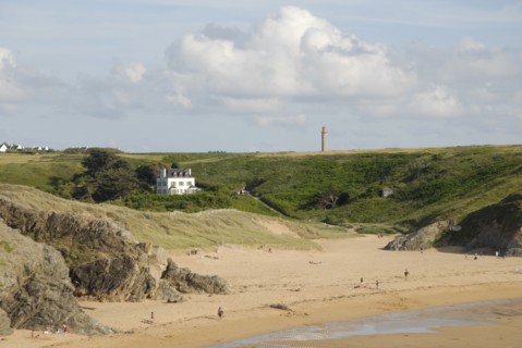 2009/ Belle-ile en Mer, paysage, Bretagne, plage, phare