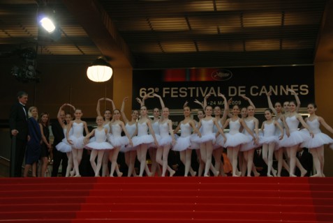 Festival de Cannes 2009 : les élèves de l'école de danse de Cannes