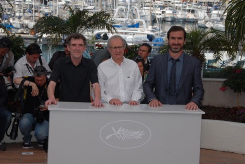 2009 Cannes Film Festival: Steve Evets, Ken Loach, Eric Cantona