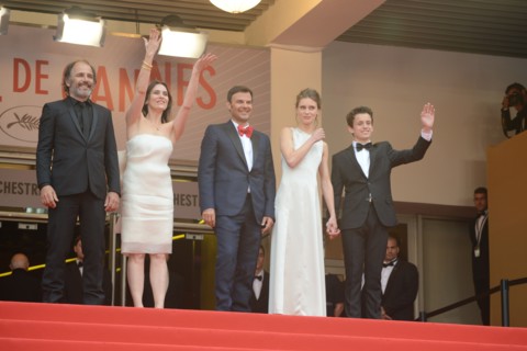Equipe du film "Jeune et Jolie", Festival de Cannes 2013
