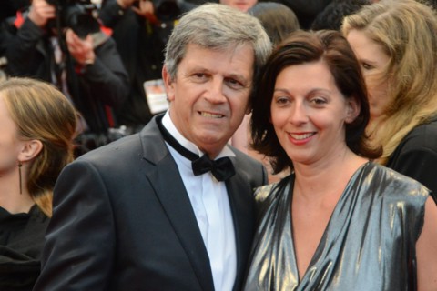 Patrick Chêne with wife, Cannes Film Festival 2013