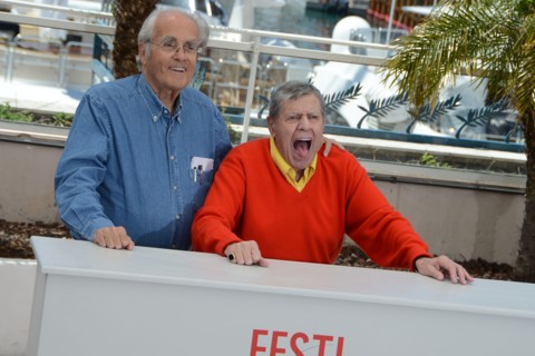 Michel Legrand and Jerry Lewis, Cannes Film Festival 2013