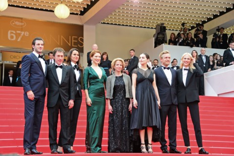 Equipe du film "Saint Laurent", Festival de Cannes 2014
