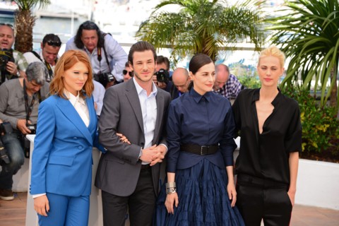 Equipe du film "Saint Laurent", Festival de Cannes 2014