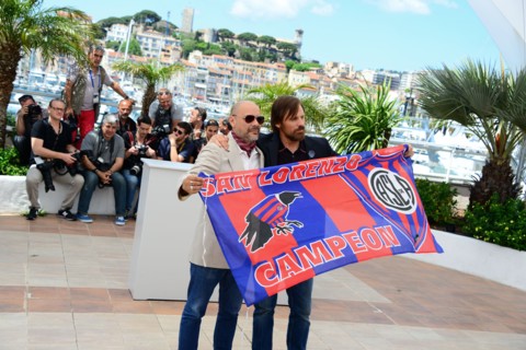 Fabian Casas et Viggo Mortensen, Festival de Cannes 2014