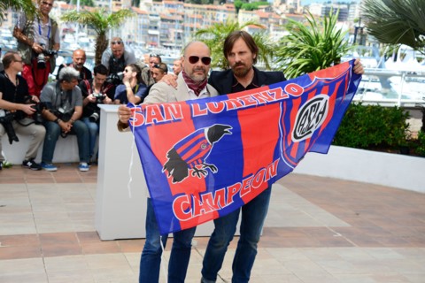 Fabian Casas et Viggo Mortensen, Festival de Cannes 2014