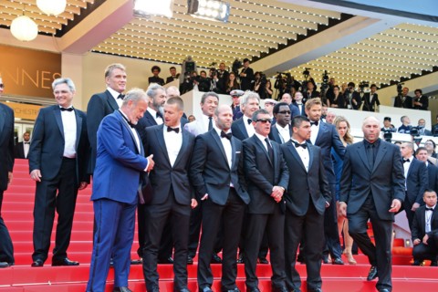 Equipe du film "Expendables : 3", Festival de Cannes 2014