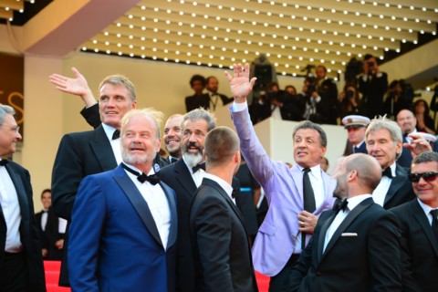 Equipe du film "Expendables : 3", Festival de Cannes 2014