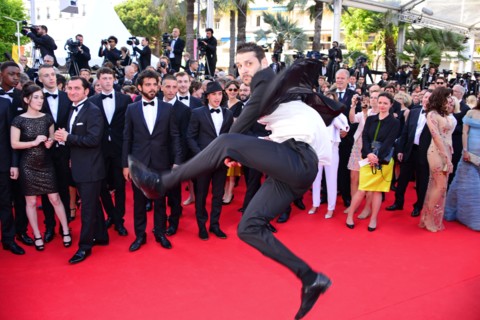 Les danseurs du film "Geronimo", Festival de Cannes 2014