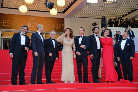 Equipe du film "Voce umana", Festival de Cannes 2014