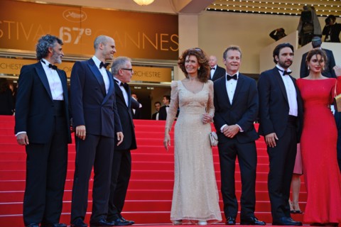 Equipe du film "Voce umana", Festival de Cannes 2014