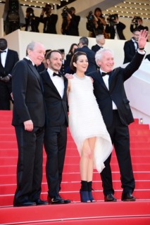 Equipe du film "Deux jours, une nuit", Festival de Cannes 2014