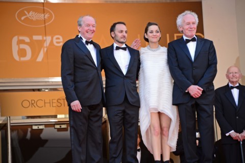 Equipe du film "Deux jours, une nuit", Festival de Cannes 2014