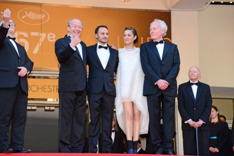 Equipe du film "Deux jours, une nuit", Festival de Cannes 2014