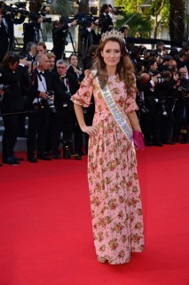 Diana Starkova, Miss Asia Pacific, 2014 Cannes film Festival