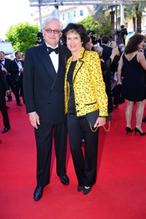 Bernard Fixot et Valérie-Anne Giscard d'Estaing, Festival de Cannes 2014