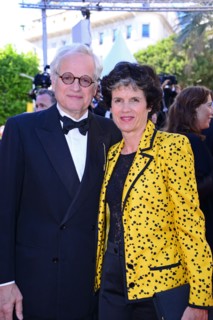 Bernard Fixot et Valérie-Anne Giscard d'Estaing, Festival de Cannes 2014