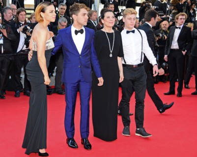 Equipe du film "Mommy", Festival de Cannes 2014