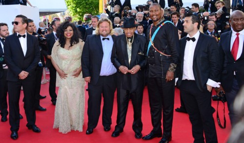Joseph Jackson et Mandla Mandela, Festival de Cannes 2014