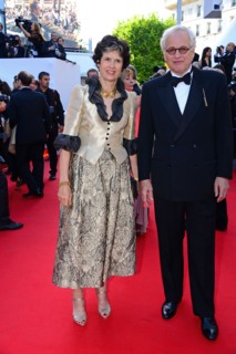 Valérie-Anne Giscard d'Etaing et Bernard Fixot, Festival de Cannes 2014