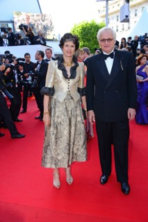 Valérie-Anne Giscard d'Etaing et Bernard Fixot, Festival de Cannes 2014