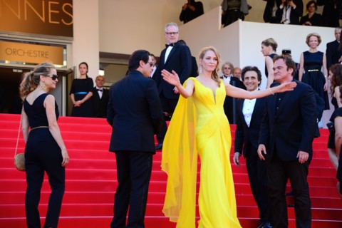 Célébration des 20 ans de "Pulp fiction", festival de Cannes 2014