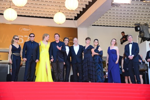 Célébration des 20 ans de "Pulp fiction", festival de Cannes 2014