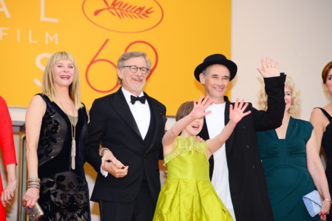 Steven Spielberg, Kate Capshaw, Ruby Barnhill, Mark Rylance, Festival de Cannes 2016