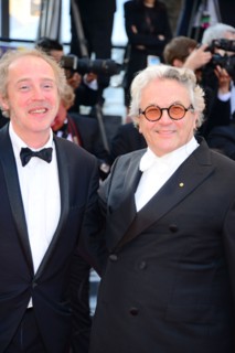 Arnaud Desplechin and Georges Miller, 2016 Cannes Film Festival